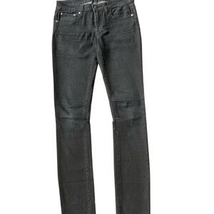 Express Stella Black Low Rise Legging Jeans Women’s Size 4 Extreme Stretch Ankle